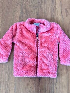 Columbia Pink Plush Fleece Jacket